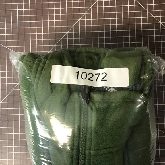 The North Face Full Zip Sweater XL Extra Large Long Sleeve Logo Green Men's - Picture 13 of 13